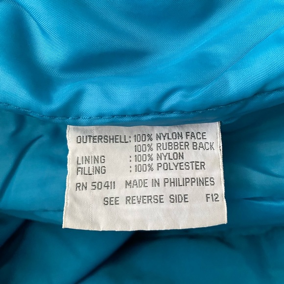 Vintage FLEET STREET Trench Coat, Women’s size 8, removable lining turquoise - Picture 6 of 16